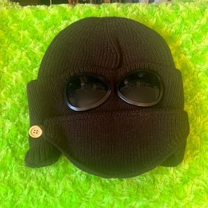 Dolls kill beanie with googles and removable mask